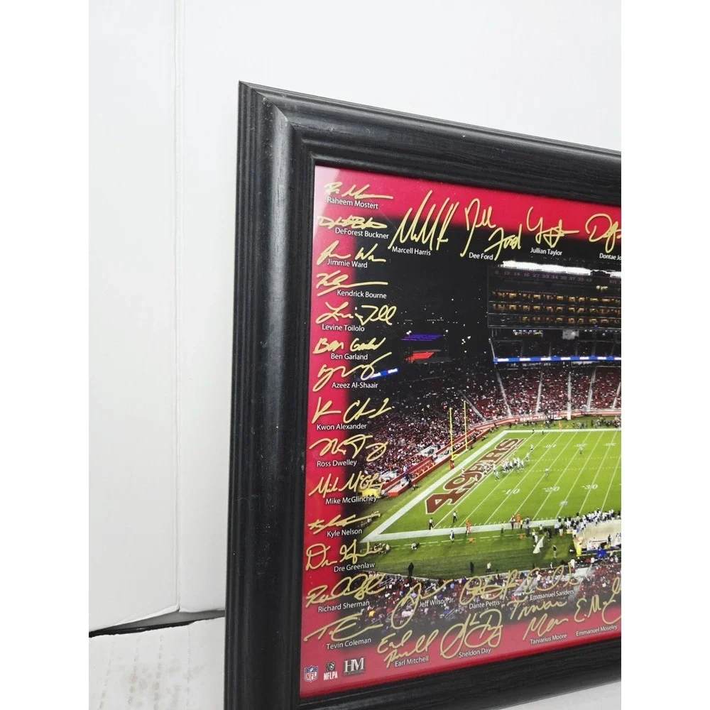 Highland Mint San Francisco 49ERS Signature Gridiron‎ #175 framed football